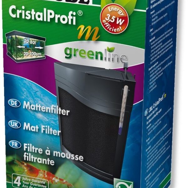 JBL CristalProfi m greenline + вътрешен филтър за малки аквариуми